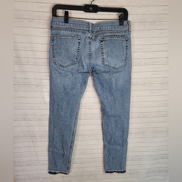 RAG & BONE DRE RAW HEM ANKLE JEANS in KINGSTON, SZ 27 - Picture 8 of 9